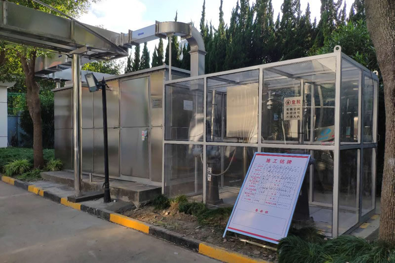 上海三林一号泵站除臭工程
